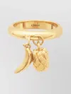 Chloé Charms Ring With Pineapple And Banana