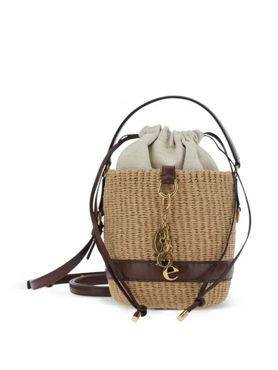 Chloé Chloe Charms Satchel Bag In Nude