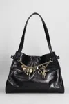 Chloé Chloe Charms Tote In Black Leather In Black