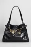 Chloé Chloe Charms Tote In Black Leather In Black