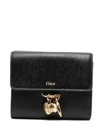 CHLOÉ CHARMS TRI-FOLD WALLET