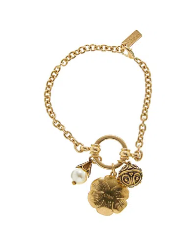 Chloé Chateau Treasures Bracelet In Gold