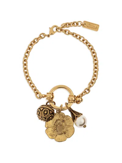 Chloé Château Treasures Bracelet In Gold