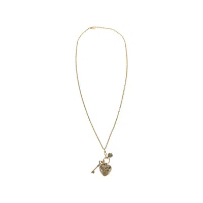 Chloé 'château Treasures' Charm Necklace In Gold