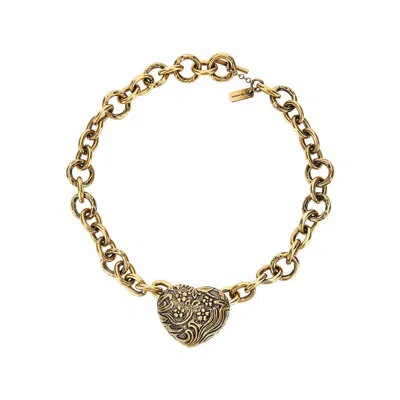 Chloé 'château Treasures' Choker Necklace In Gold