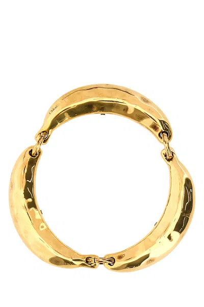Chloé Gold Metal Chloã© Bananas Bracelet