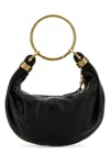 Chloé Chloe Black Leather Bracelet Handbag
