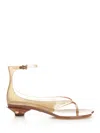 Chloé Chloe Women Biscuit Tpu Chloe Jelly Thong Sandals In Brown