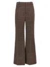 Chloé Check Wool Pants