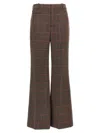 Chloé Chloe Women Flared Trousers In Brown