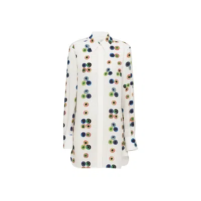 Chloé Chloe Chemisier Dress Women In White