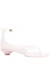 Chloé Chloe Women Pastel Pink Tpu Chloe Jelly Thong Sandals In Pink