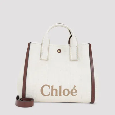 Chloé Chic Shoulder Handbag - 40cm X 29cm X 16cm In White