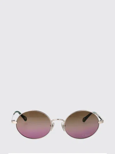 Chloé Chlo&eacute; Ch0326s Metal Sunglasses  In Yellow