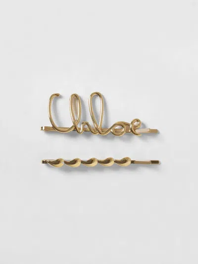 Chloé Chlo&eacute; Hair Accessory Woman  In Gold