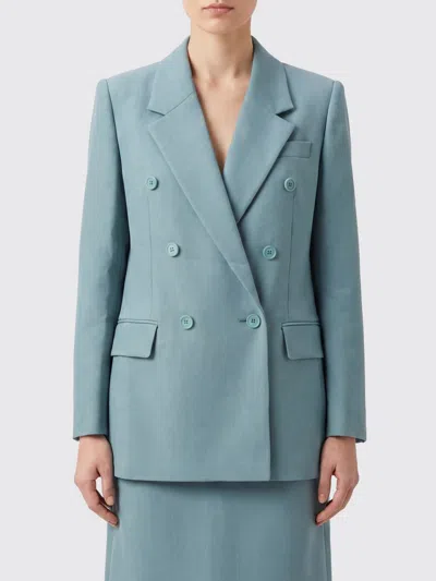 Chloé Jacket Woman Color Grey In Blue