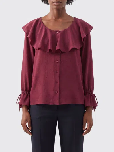 Chloé Shirt Woman Color Fuchsia In Red