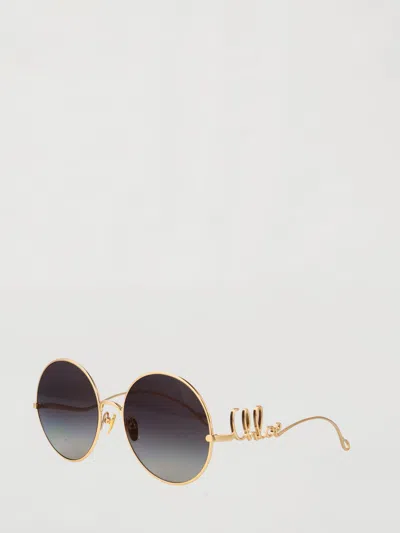 Chloé Chlo&eacute; Sunglasses Woman  In Gold