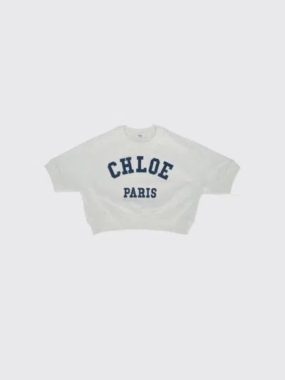 Chloé Kids'  毛衣 儿童 颜色 白色 In Gray