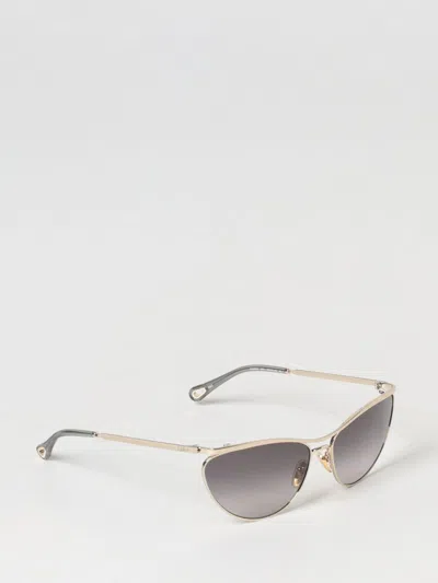 Chloé Chlo&eacute; Uma Metal Sunglasses  In Gray