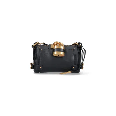 Chloé Chlo Bags Black Buffalo Leather