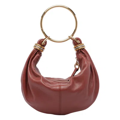 Chloé Chloe' Women Bracelet Bag In Brown