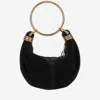 Chloé Chlo Bracelet Hobo Bag Mini Leather In Black