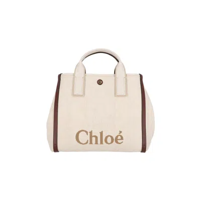 Chloé Chlo Carry Tote Bag In Neutral