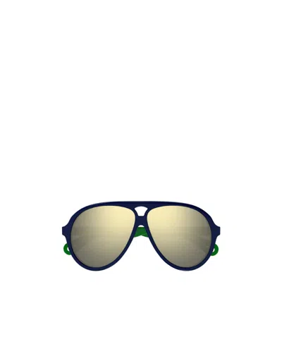 Chloé Eyewear Aviator Sunglasses In Blue