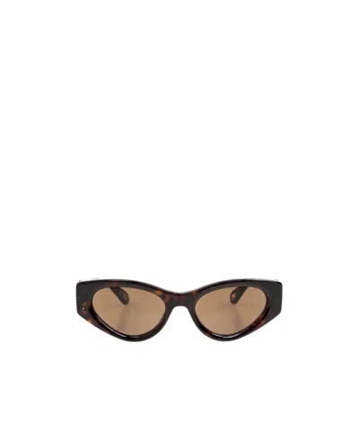 Chloé Marcie Sunglasses In Green