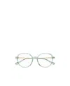 Chloé Eyewear Panthos Frame Glasses In White