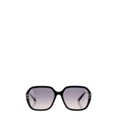 CHLOÉ CHLOÉ EYEWEAR RECTANGLE FRAME SUNGLASSES