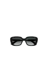 Chloé Eyewear Rectangular Frame Sunglasses In Black