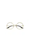 Chloé Eyewear Round Frame Glasses In Nude
