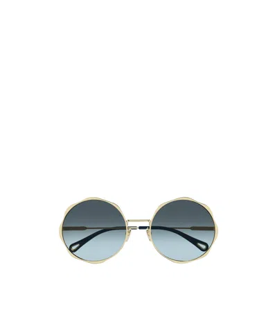 CHLOÉ CHLOÉ EYEWEAR ROUND FRAME SUNGLASSES