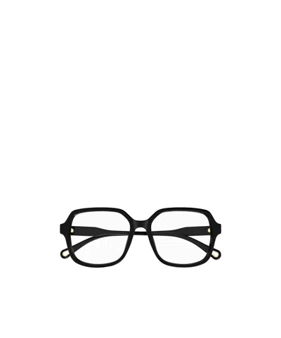 CHLOÉ CHLOÉ EYEWEAR SQUARE FRAME GLASSES