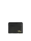 Chloé Chlo Iconic Card Case In Black