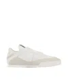 Chloé Womens Chloe Kick Brand-patch Low-top Suede Trainers In White