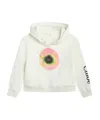 Chloé Graphic-print Organic Cotton Hoodie In White