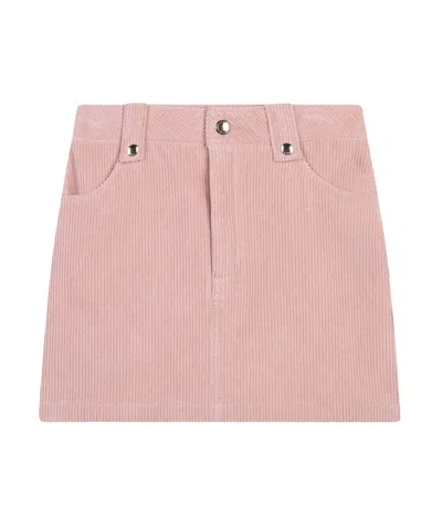 CHLOÉ CHLOÉ KIDS STUDDED CORDUROY MINI SKIRT