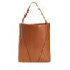 Chloé Chlo Large Spin Tote Bag In Brown