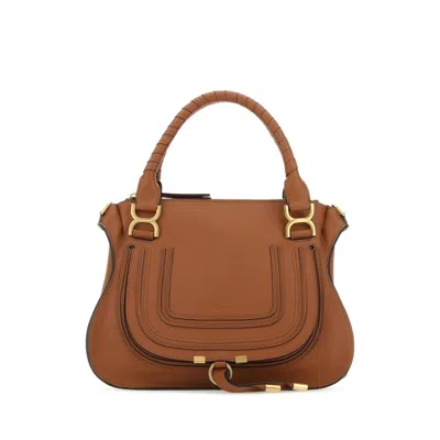 Chloé Chlo Marcie Handbag In Brown
