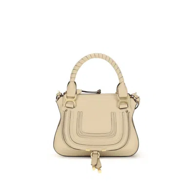 Chloé Chlo Marcie Shoulder Bag  Beige