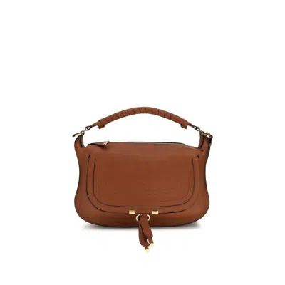 Chloé Chlo Marcie Shoulder Bag  Brown