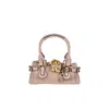 Chloé Paddington Pink Handbag With Two Top Handles And Padlock On The Front In Leather Woman In Pink