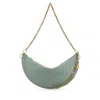 Chloé Chlo Sea Green Nappa Leather Chloe Icons Shoulder Bag In Green
