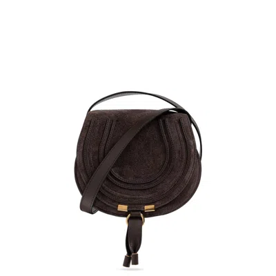 Chloé Chlo Shoulder Bag Marcie Small In Brown