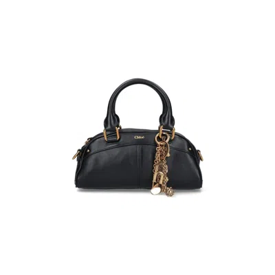 Chloé Chlo Small Bag Bowling In Black