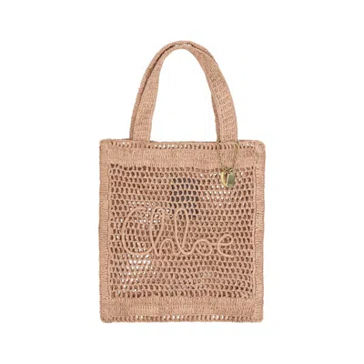 CHLOÉ CHLO SUMMER BANANA TOTE BAG