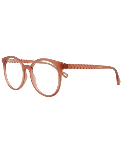 Chloé Women's Ch0006o 50mm Optical Frames In Pink